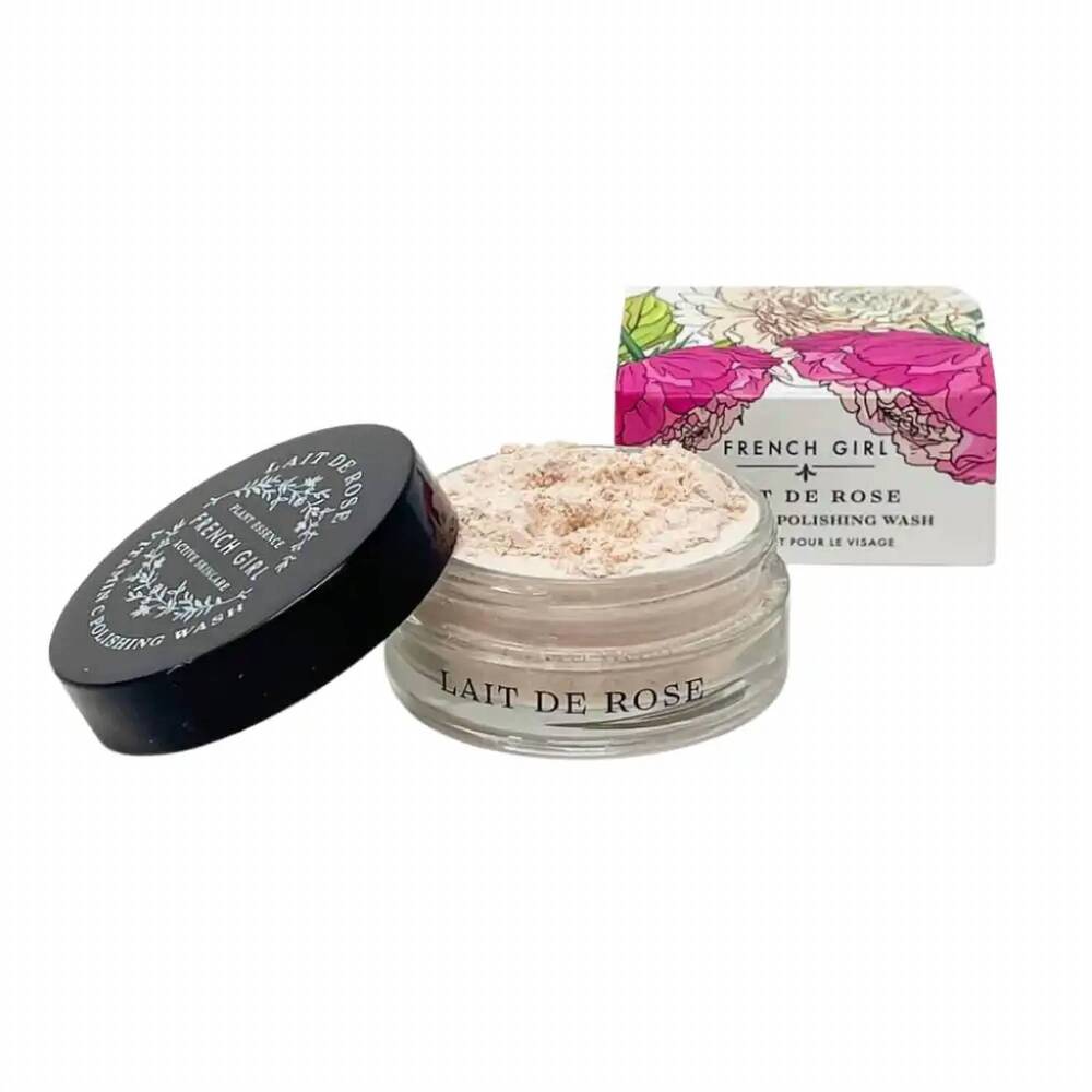 NEW FRENCH GIRL vitamin c polising facial wash in lait de rose